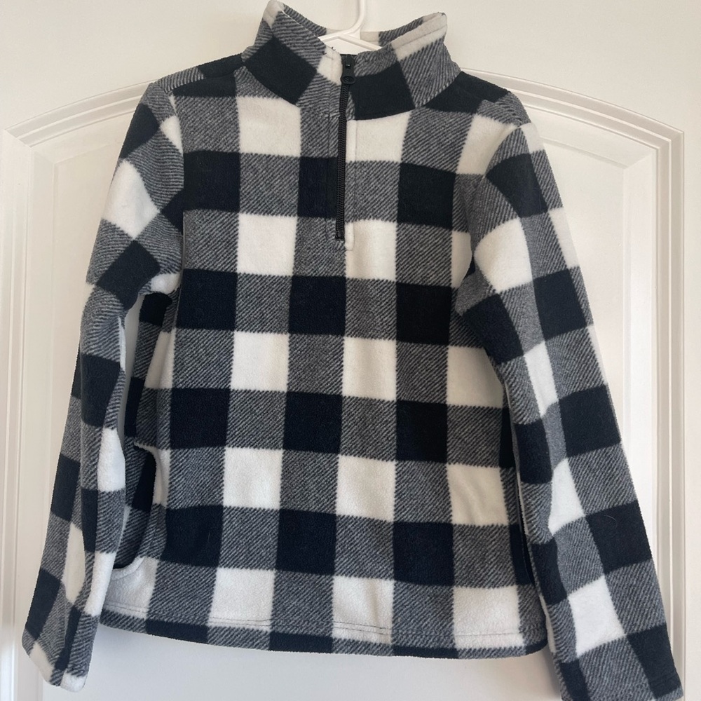 Girls Fleece Jacket/ Pullover. Size Small 5/6.